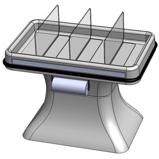 4x2.5 Market Table Divider