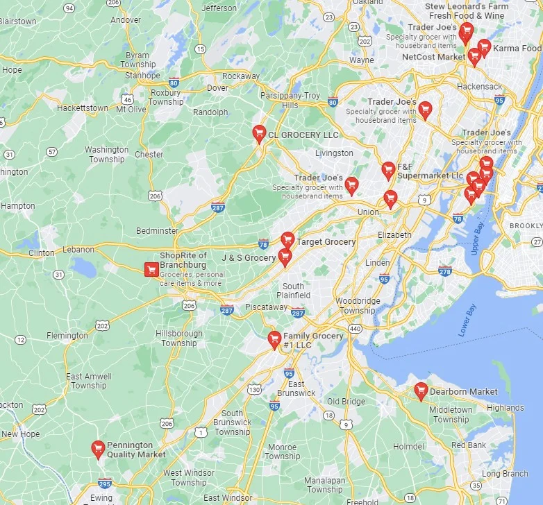 Grocery Store Produce Display Tables for Sale in New Jersey